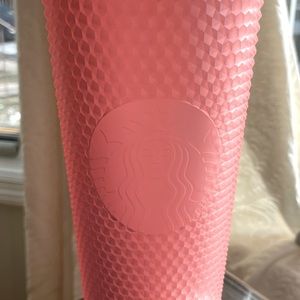 NEW PINK  studded Starbucks cup 24oz